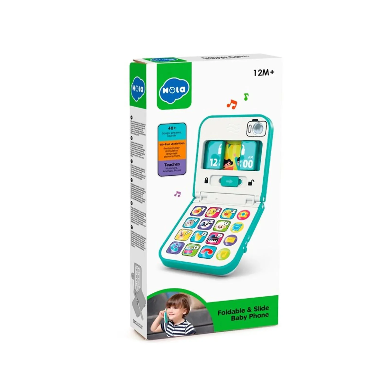 Интерактивная игрушка Hola Toys Складной и сдвижной телефон