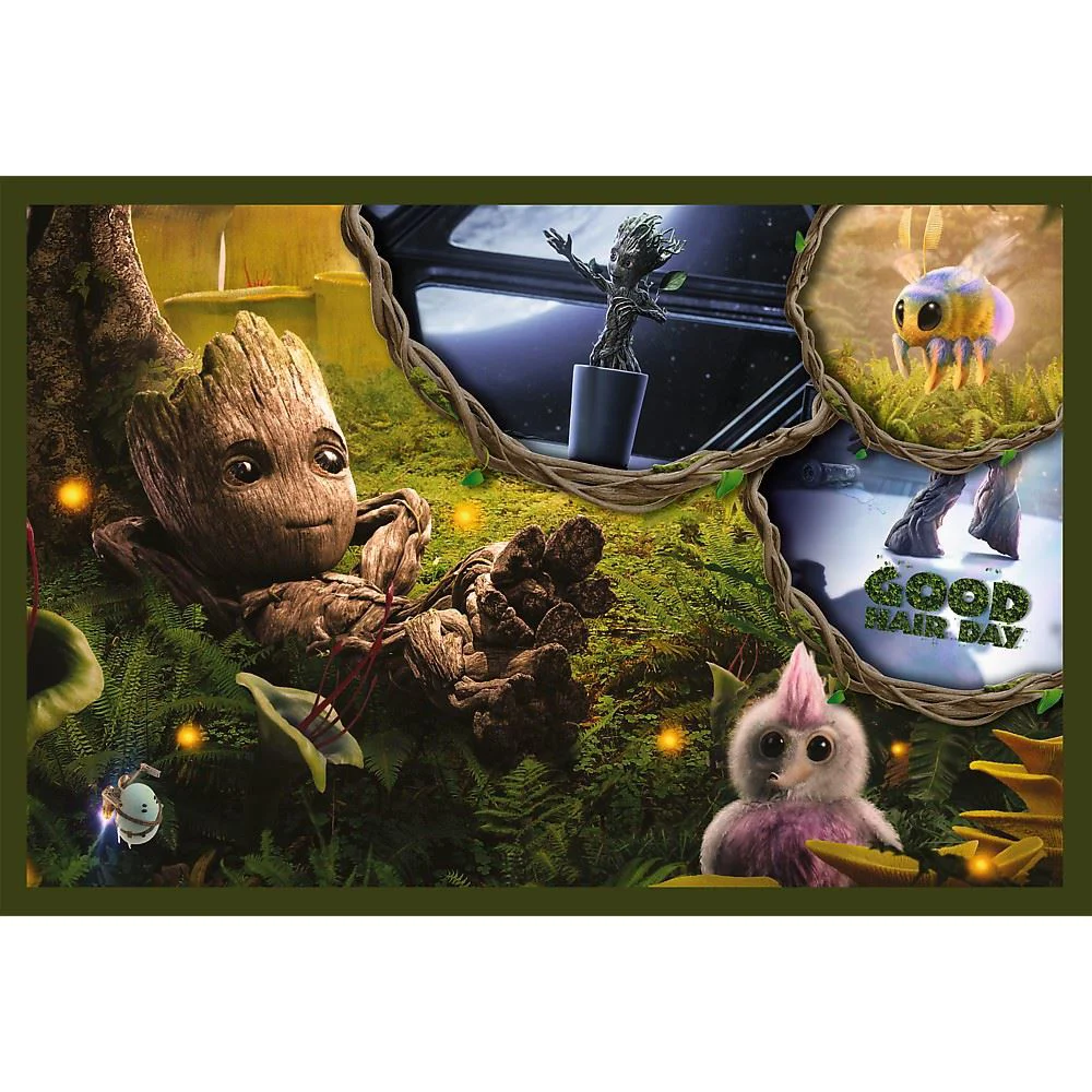Puzzle Trefl Marvel Eu sunt Groot, 2x200 el. foto