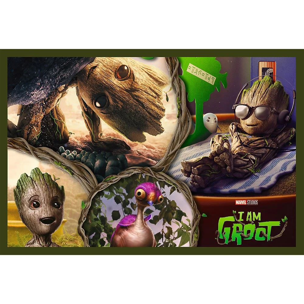 Puzzle Trefl Marvel Eu sunt Groot, 2x200 el. foto