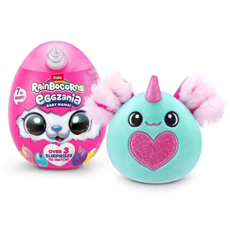 Яйцо-сюрприз с мягкой игрушкой Zuru Eggzania