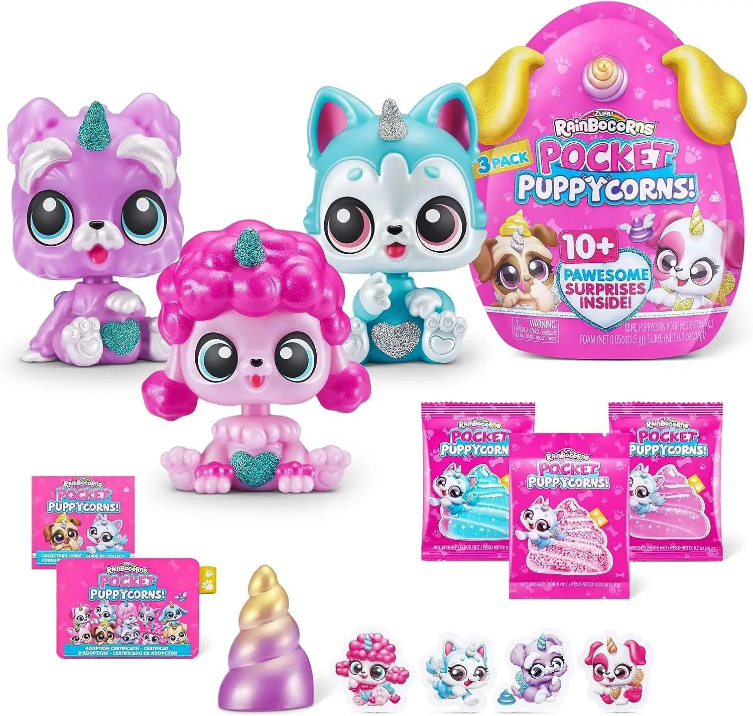 Яйцо-сюрприз с игрушкой Zuru Pocket Puppycorn