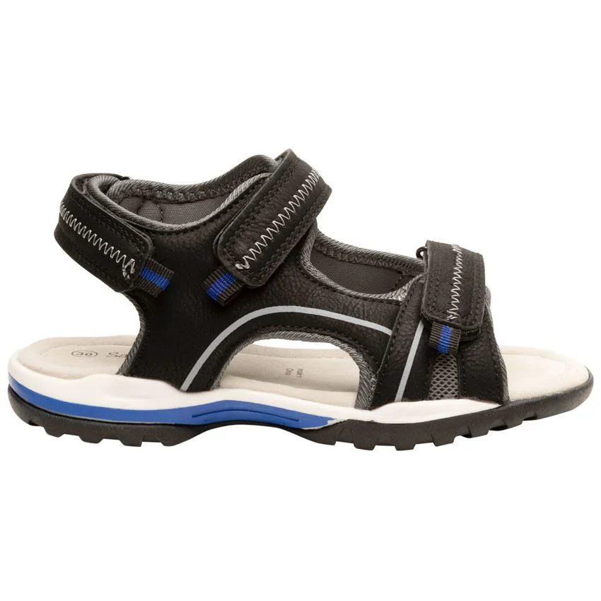 Saxo Blues Sandale cu velcro din piele ecologica