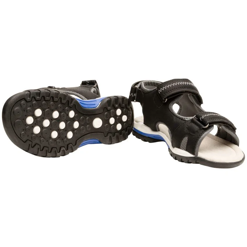 Saxo Blues Sandale cu velcro din piele ecologica