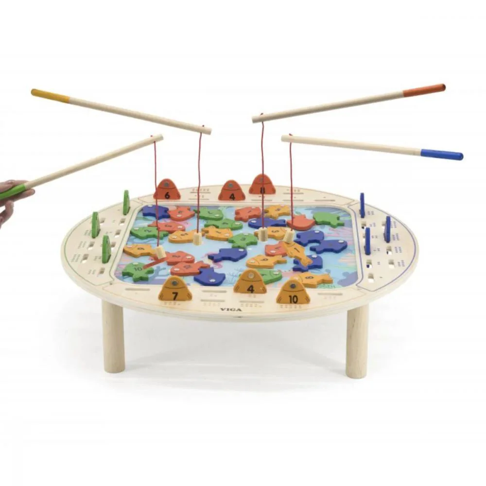 Set de joaca din lemn Viga Toys Prindem peste foto