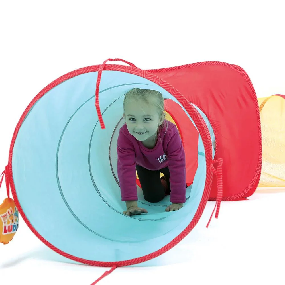 Cort cu tunel de joaca Ludi pentru copii