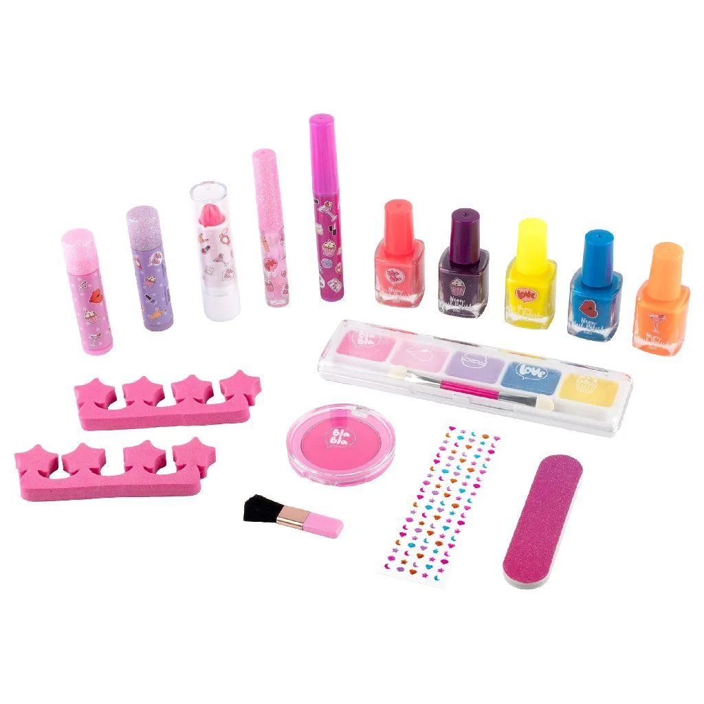 Set de machiaj pentru fetite Create it Neon