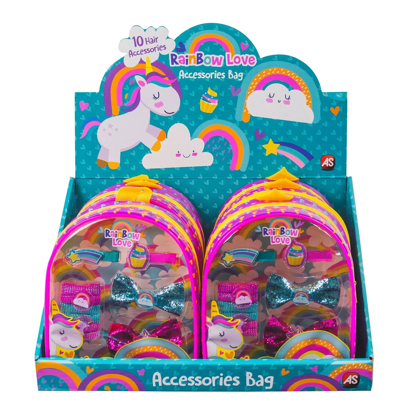 Сумочка с аксессуарами AS KIDS Rainbow Love