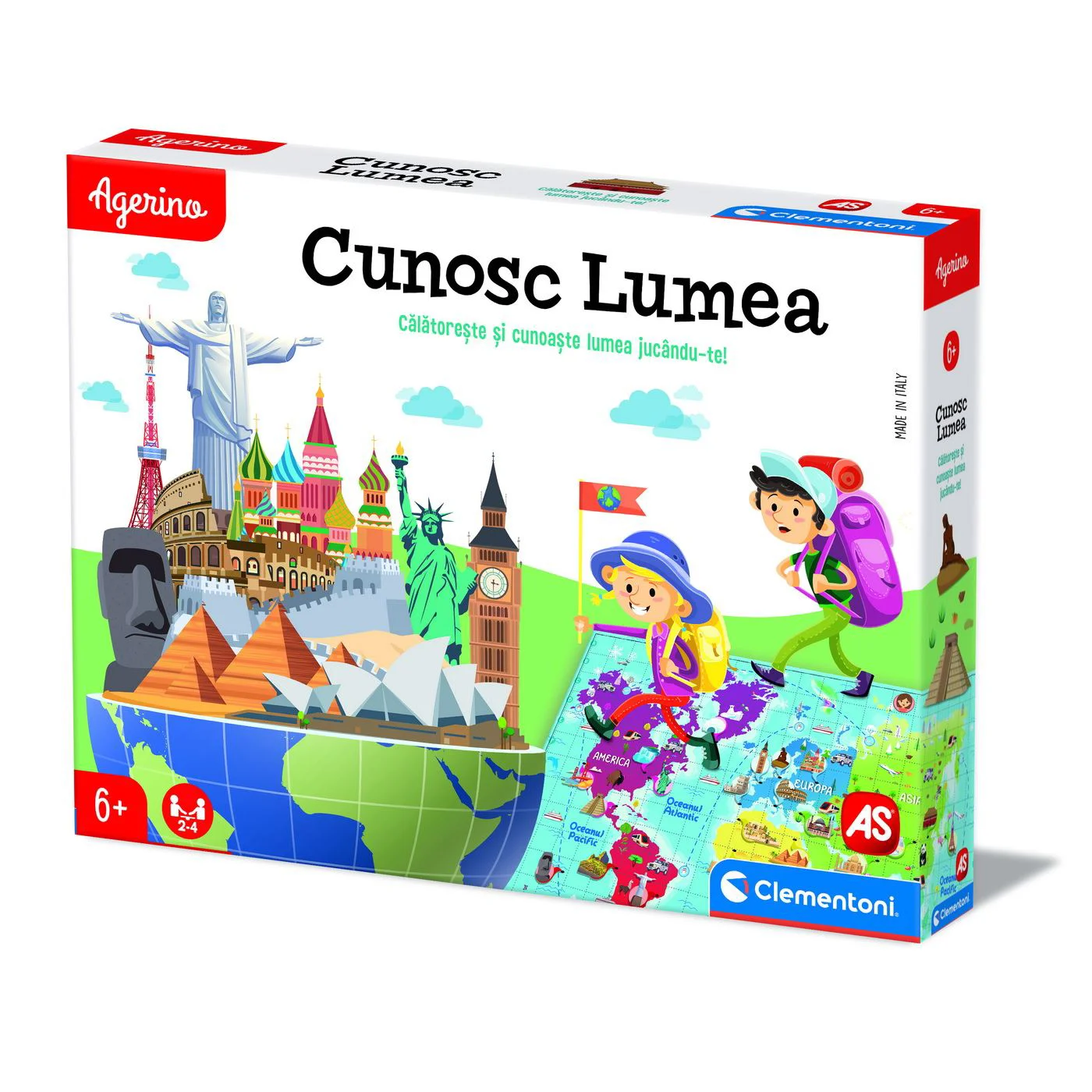 Настольная игра AS KIDS Agerino Изучаю мир
