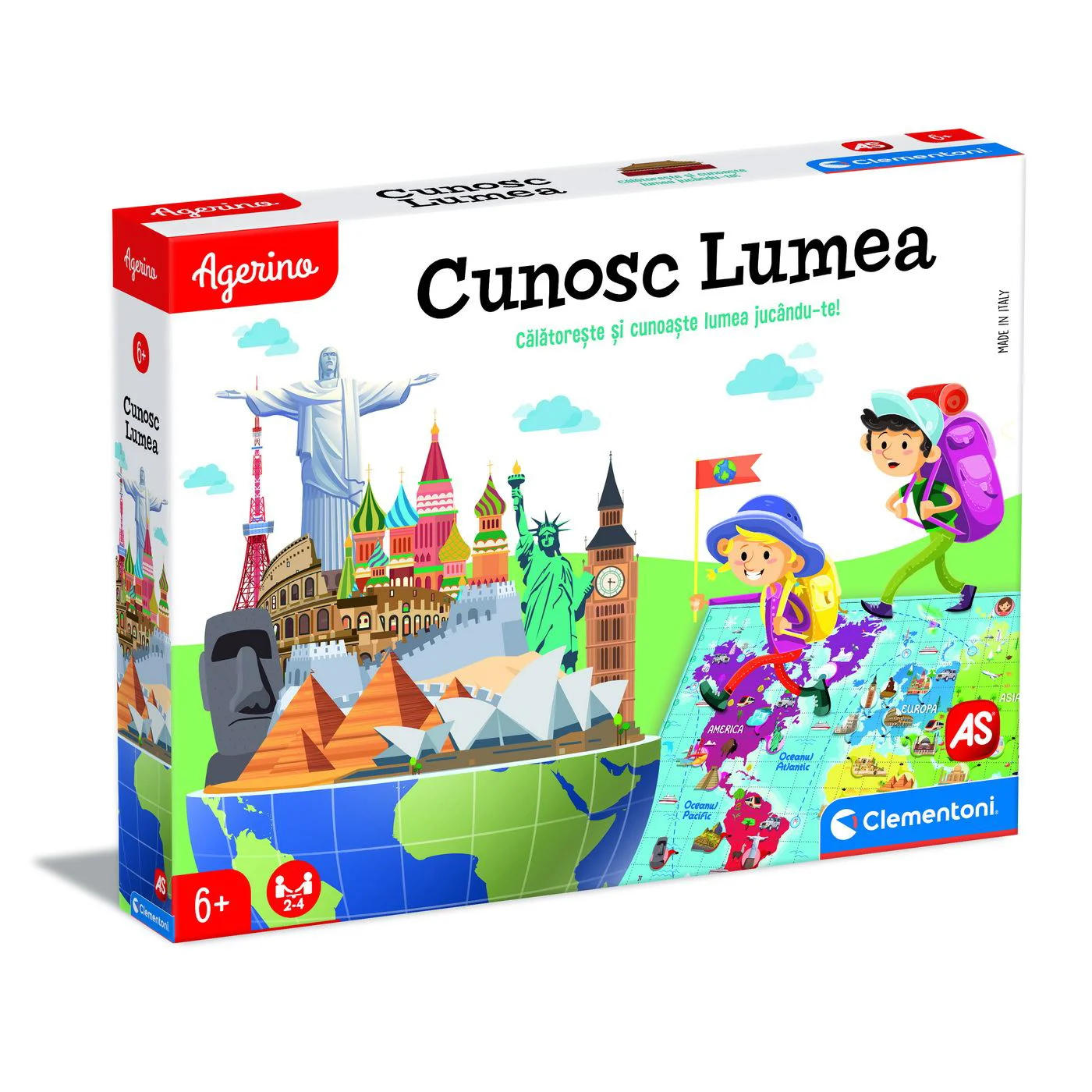 Настольная игра AS KIDS Agerino Изучаю мир