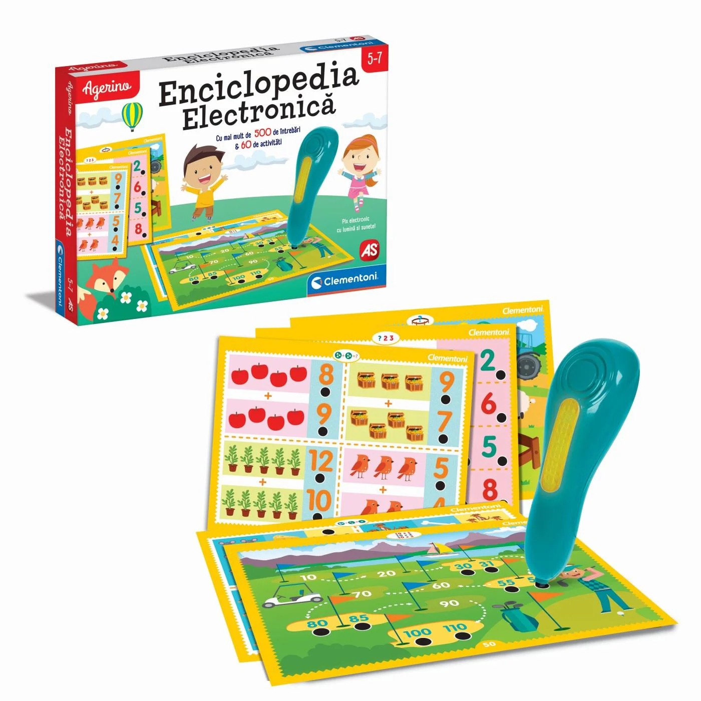 Обучающая игра AS KIDS Agerino Электронная энциклопедия