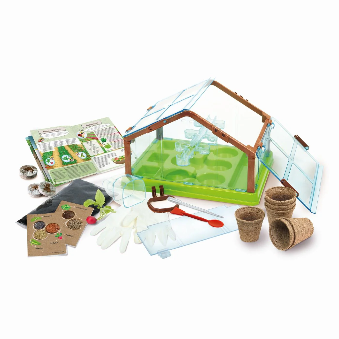 Обучающая игра AS KIDS Наука и Игра: Мега Био-Теплица
