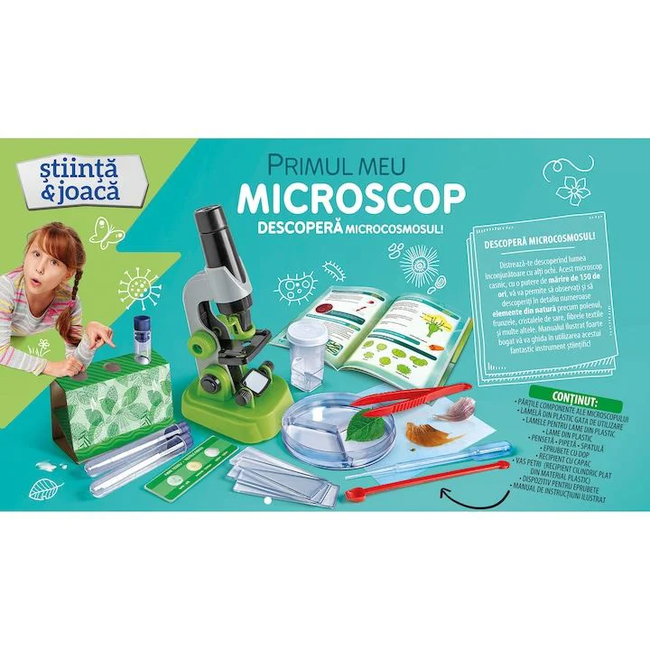 Обучающая игра AS KIDS Наука и Игра: Мой первый микроскоп