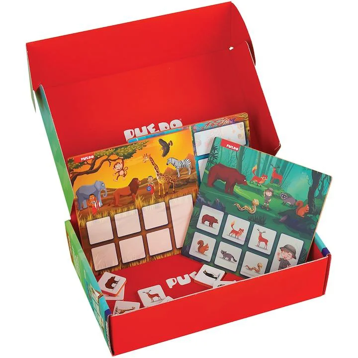 Joc Bingo Puedo Habitatul animalelor, 32 piese