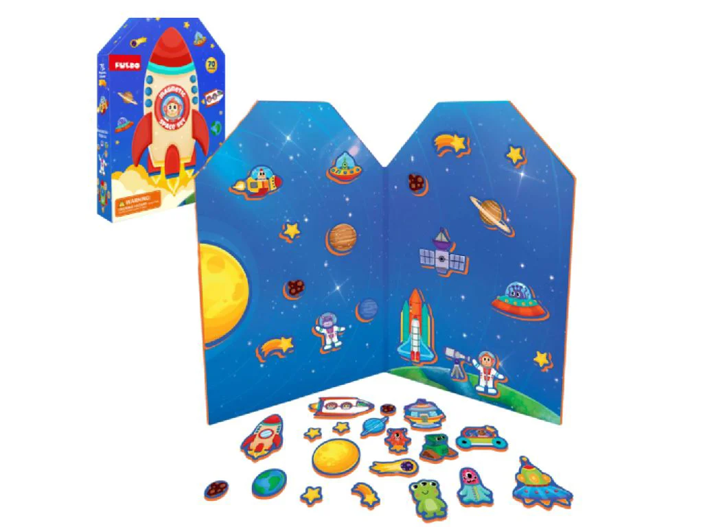 Магнитная игра Puedo Космос, 70 эл.