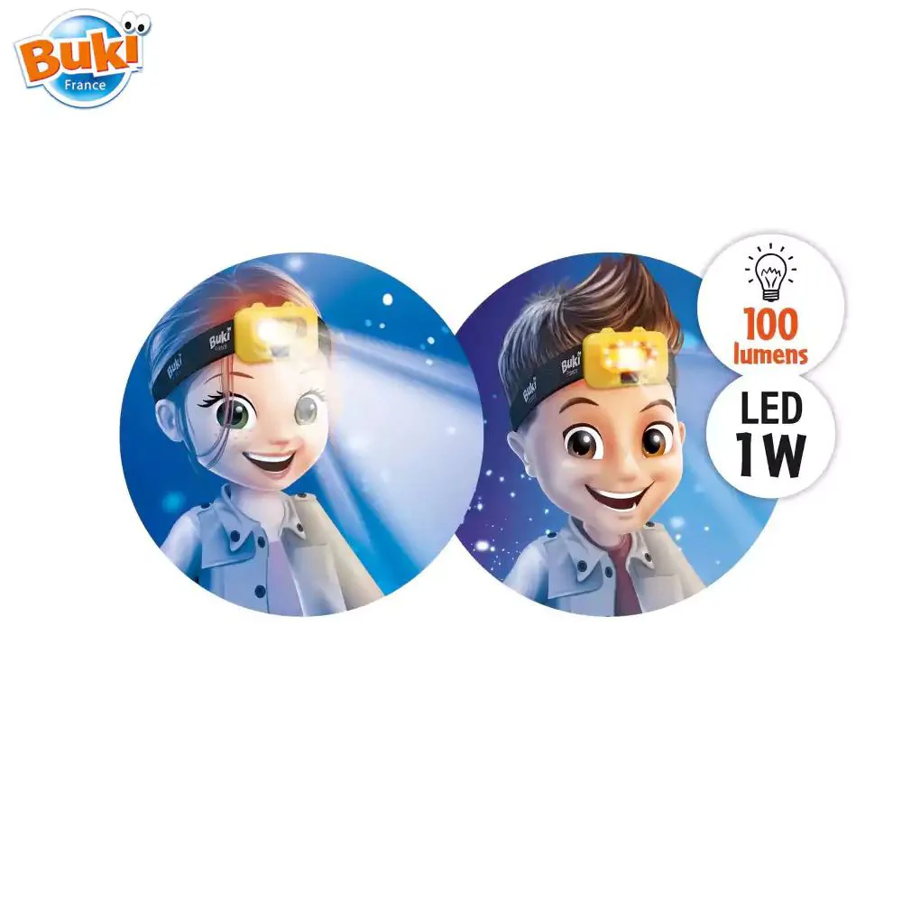 Налобный фонарик с LED Buki