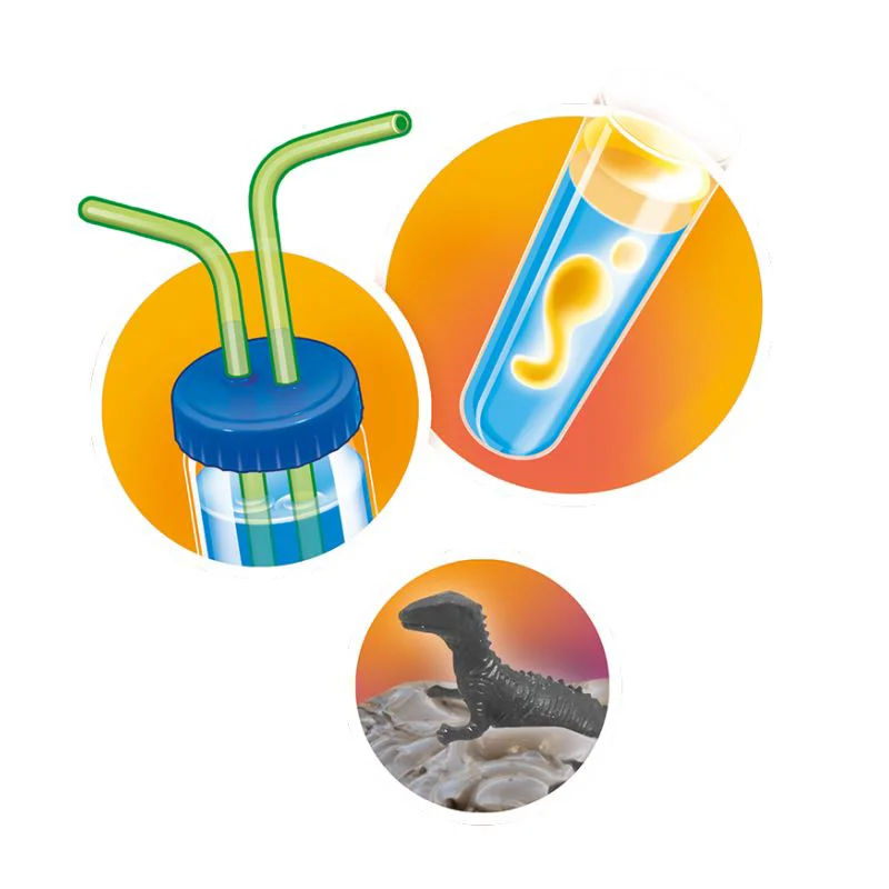 Set de joaca Buki Vulcani si dinozauri