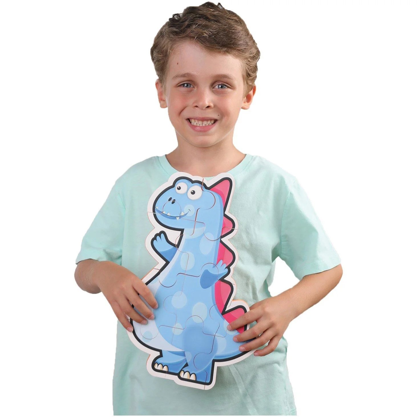 Puzzle Dinozaurul Biggy Puedo, 10 el., in as.