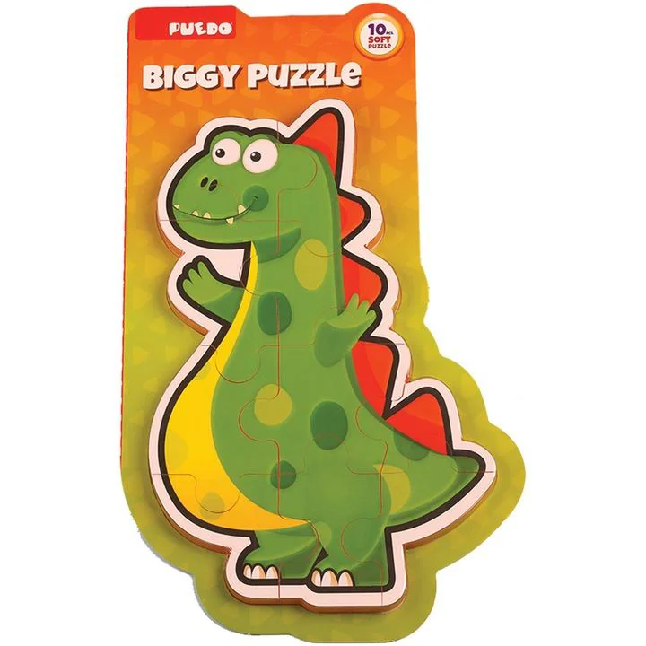 Puzzle Dinozaurul Biggy Puedo, 10 el., in as.