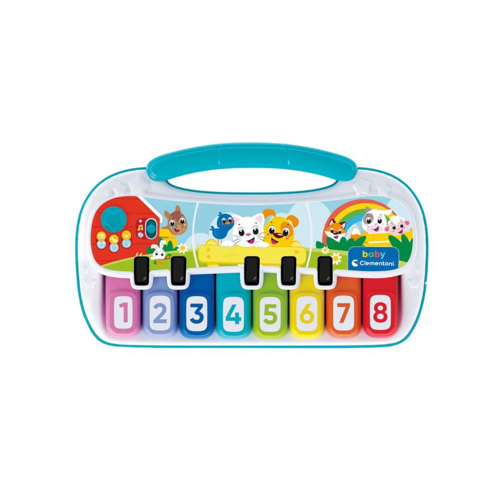 Pian interactiv pentru copii Clementoni Baby Animals