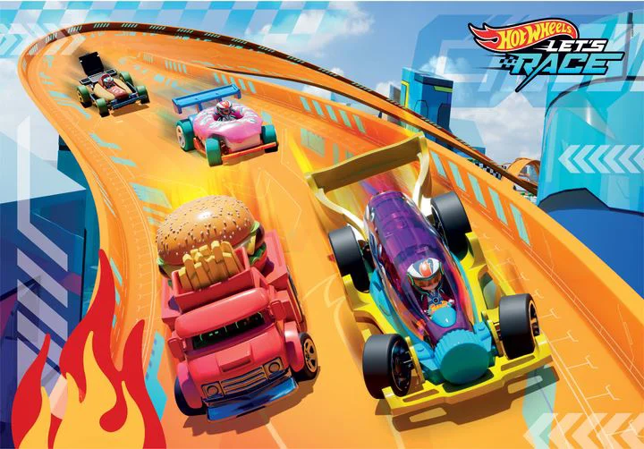 Puzzle Clementoni Hot Wheels, 24 el. foto