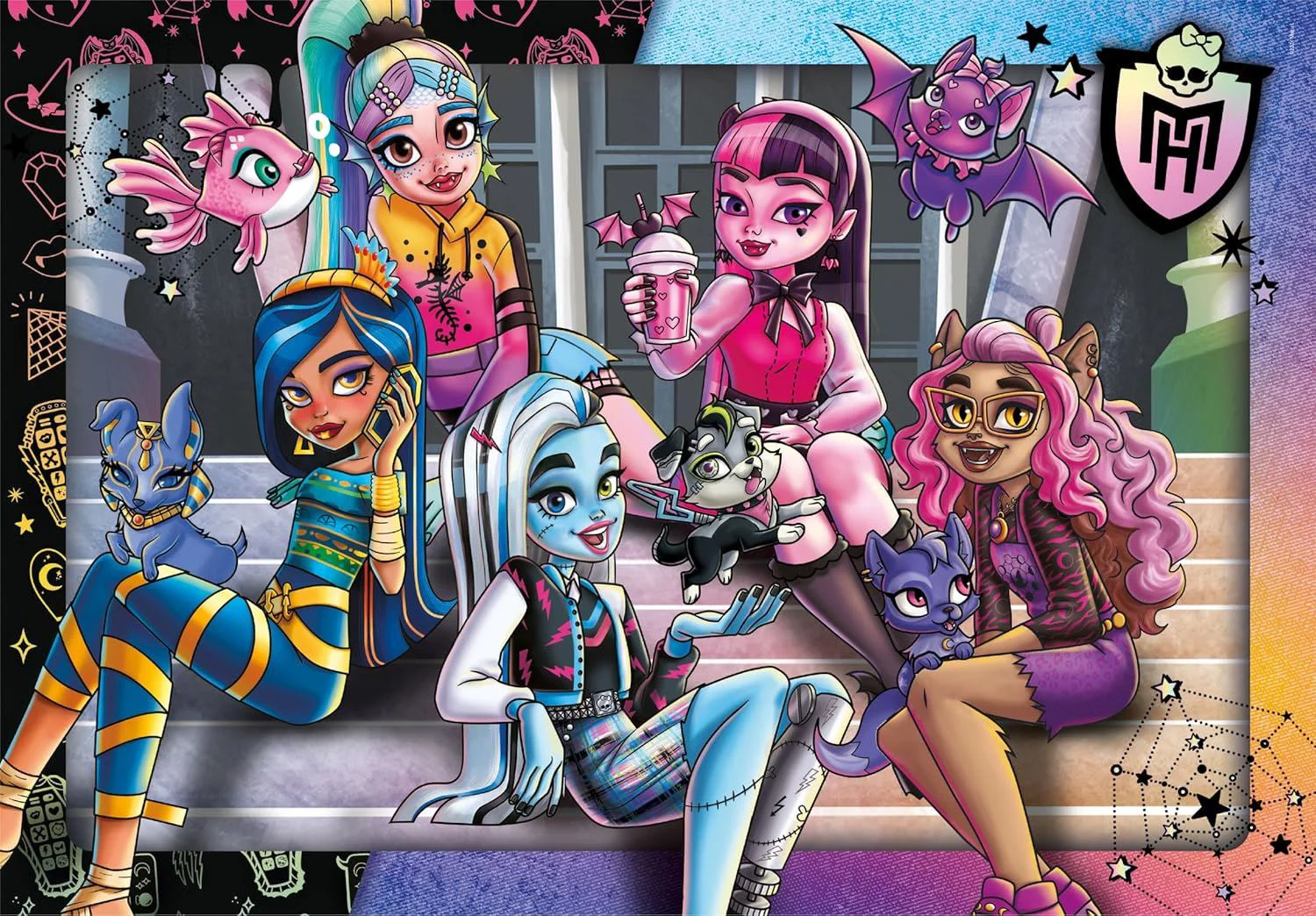 Puzzle Clementoni Monster High, 180 el. foto