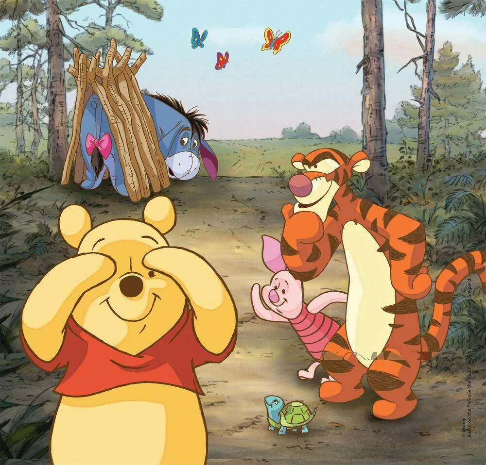 Puzzle Clementoni Winnie Pooh, 3x48 el. foto