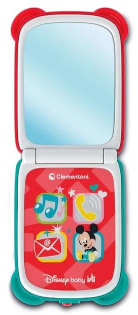 Интерактивная игрушка Clementoni Baby Музыкальный телефон Микки Маус