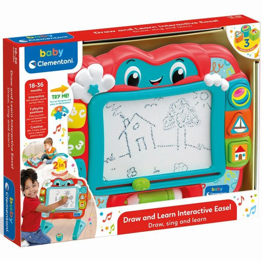 Tabla magnetica interactiva Clementoni Baby foto