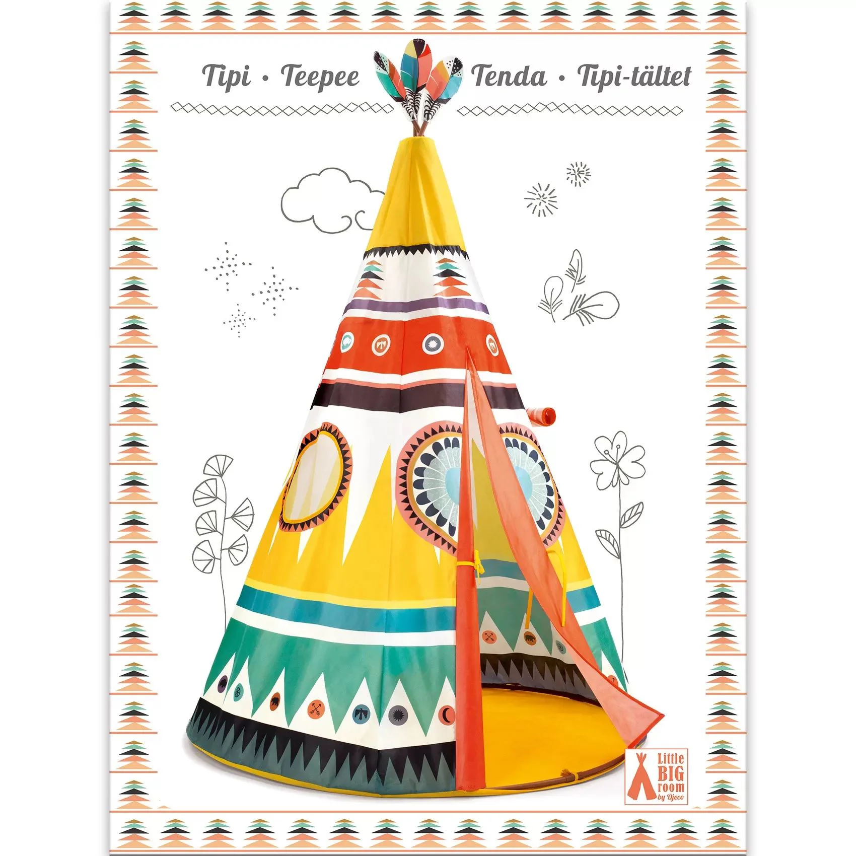 Игровая палатка Teepee Djeco