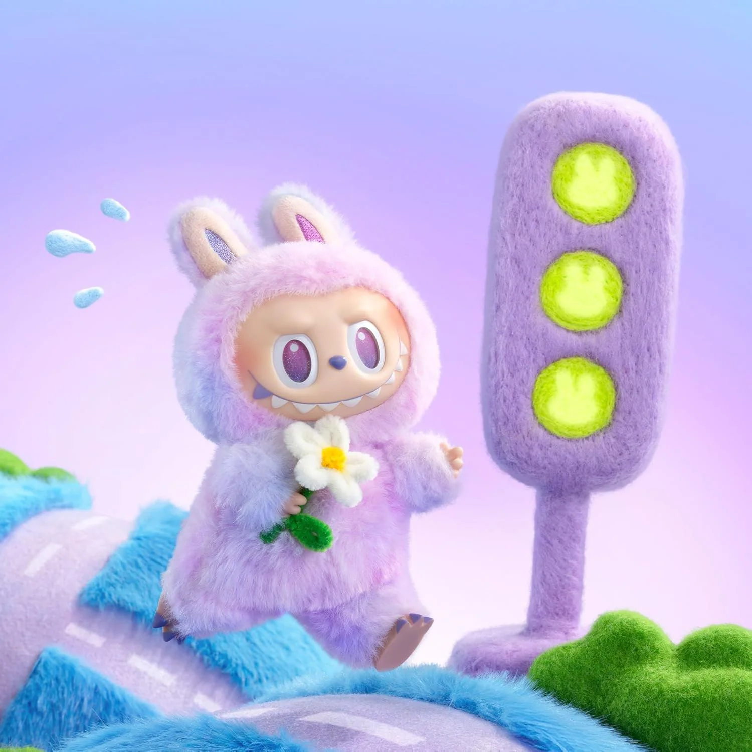 Jucarie-surpriza Labubu Pop Mart The Monsters Big into Energy (Replica)