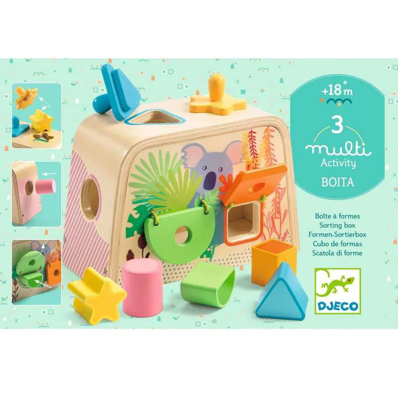 Деревянный сортер Djeco Multi Boita
