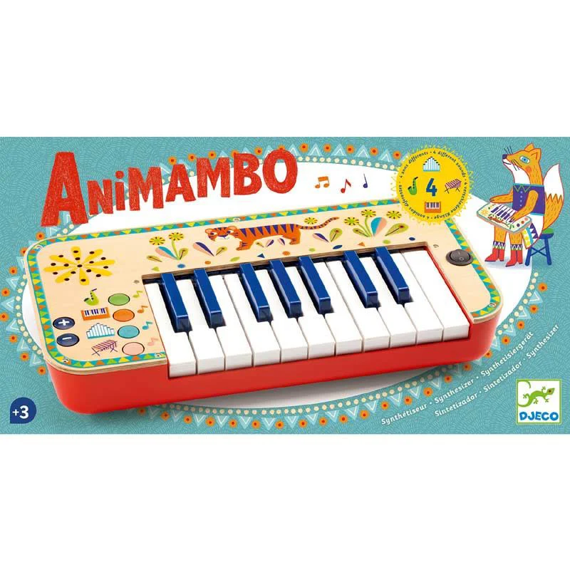 Музыкальная игрушка Djeco Синтезатор Animambo