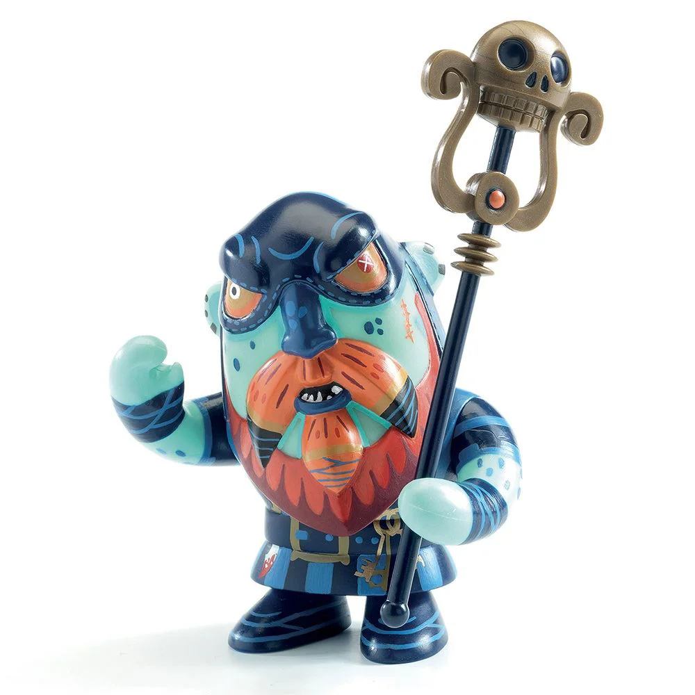 Figurina Djeco Pirate Gnomus & Ze Cage foto