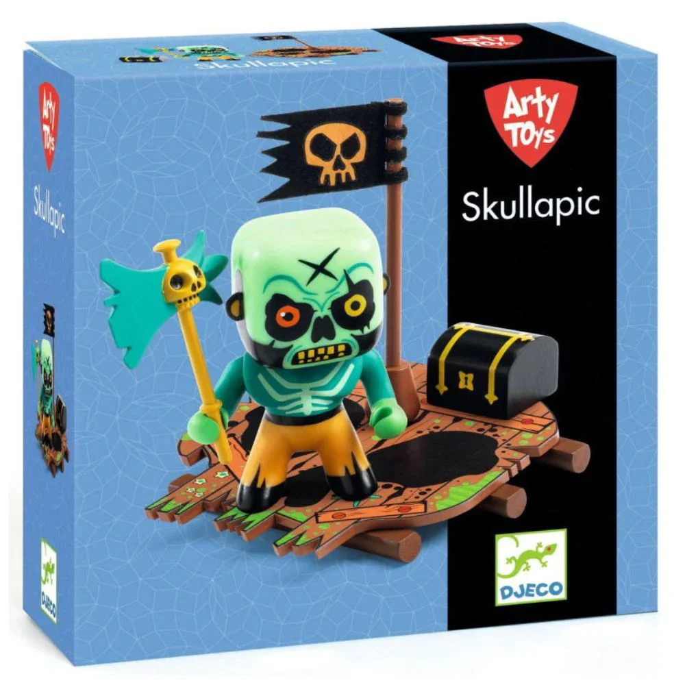 Figurina Djeco Pirate Skullapic foto