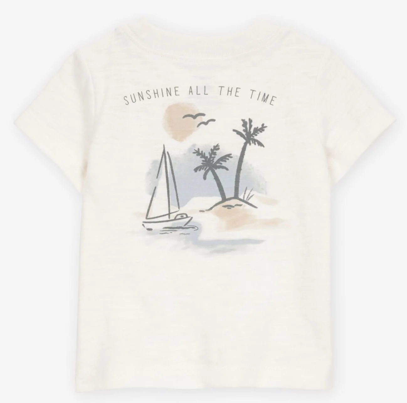 Carter's Set 3 piese Chambray - Camasa, tricou si pantaloni scurti foto