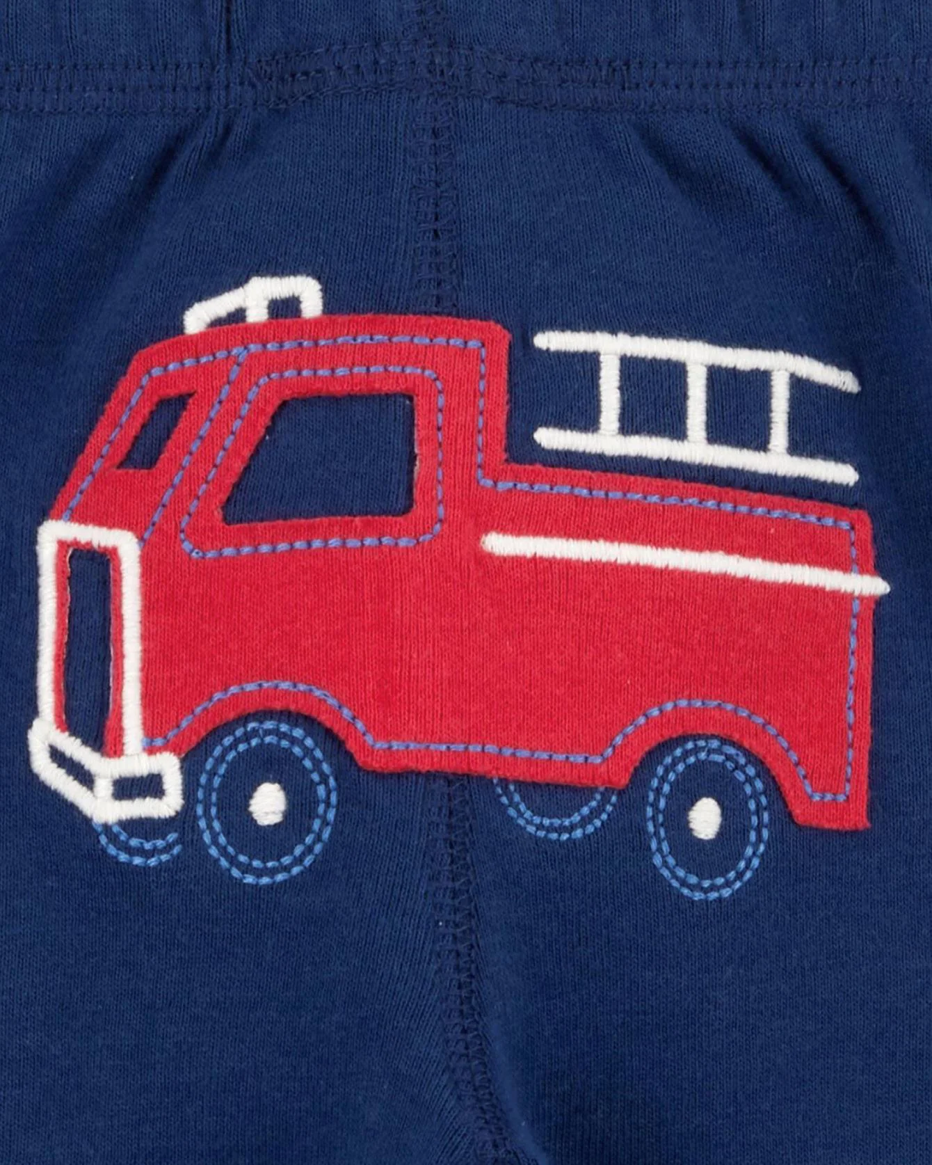 Carter's Set 3 piese Navy-Gray Firetruck - Pantaloni si 2 body foto