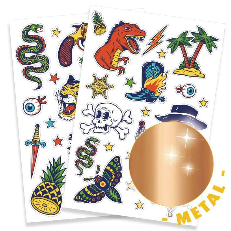Set de tatuaje temporare Djeco Bang bang