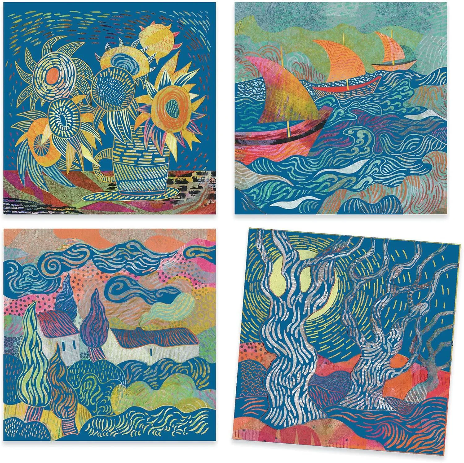Набор для рисования Djeco The South by Vincent Van Gogh