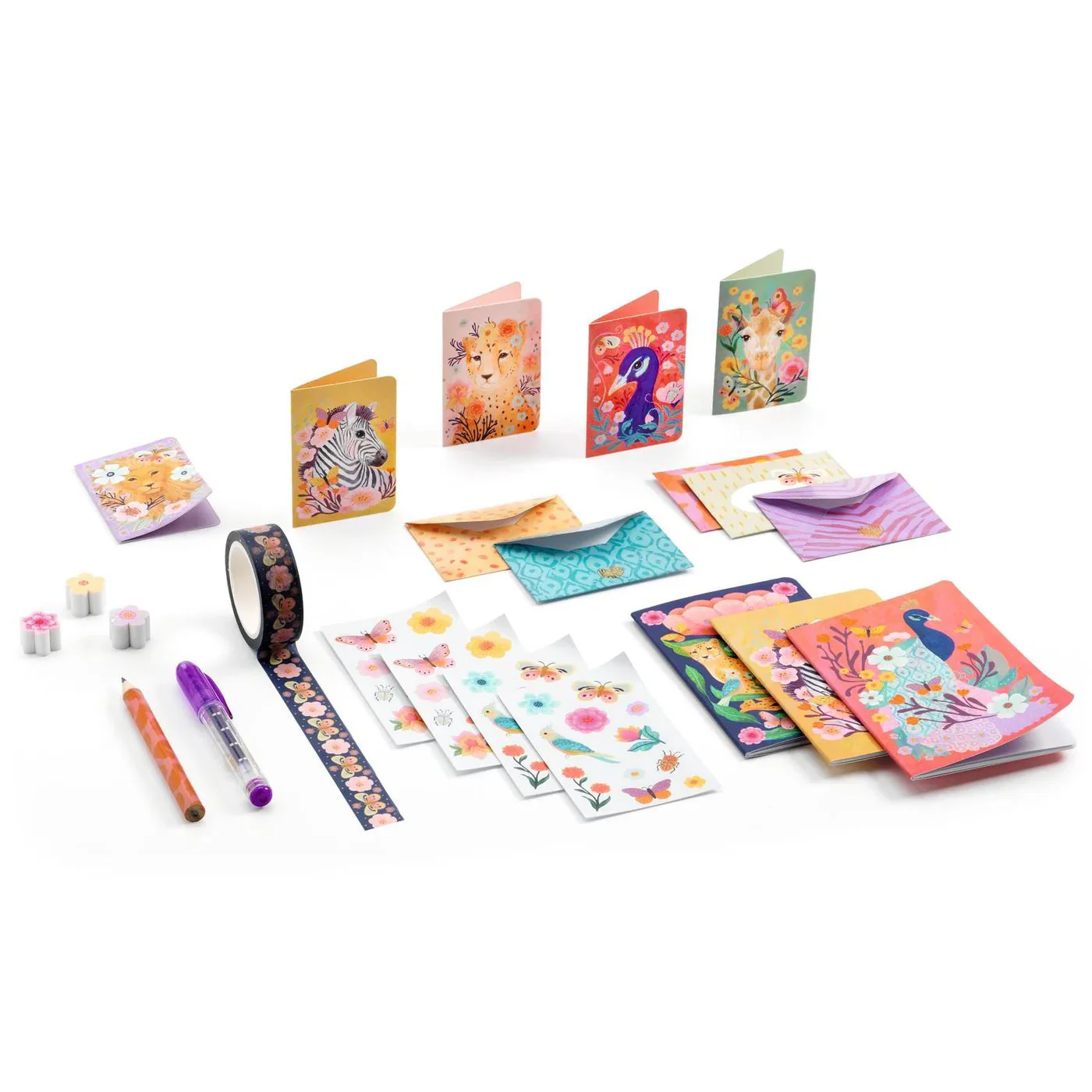 Мини-набор канцелярии Djeco Kendra Box