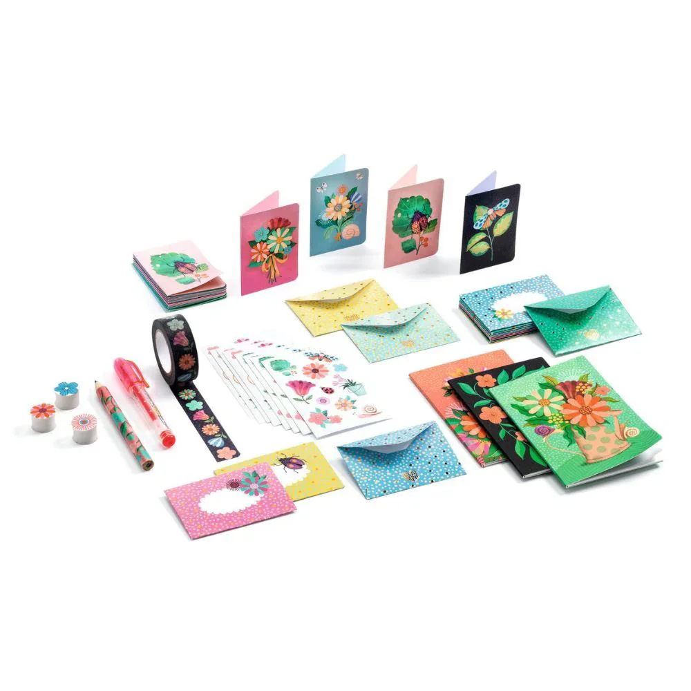 Мини-набор канцелярии Djeco Marie Box