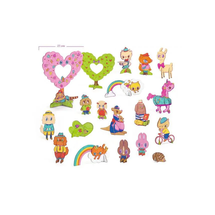 Творческая игра Djeco Kawaii World