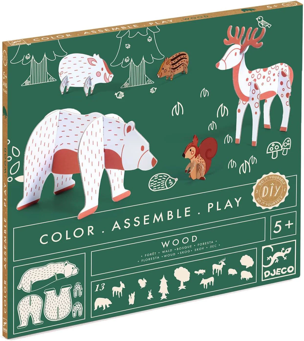 Творческая игра Djeco Woodland