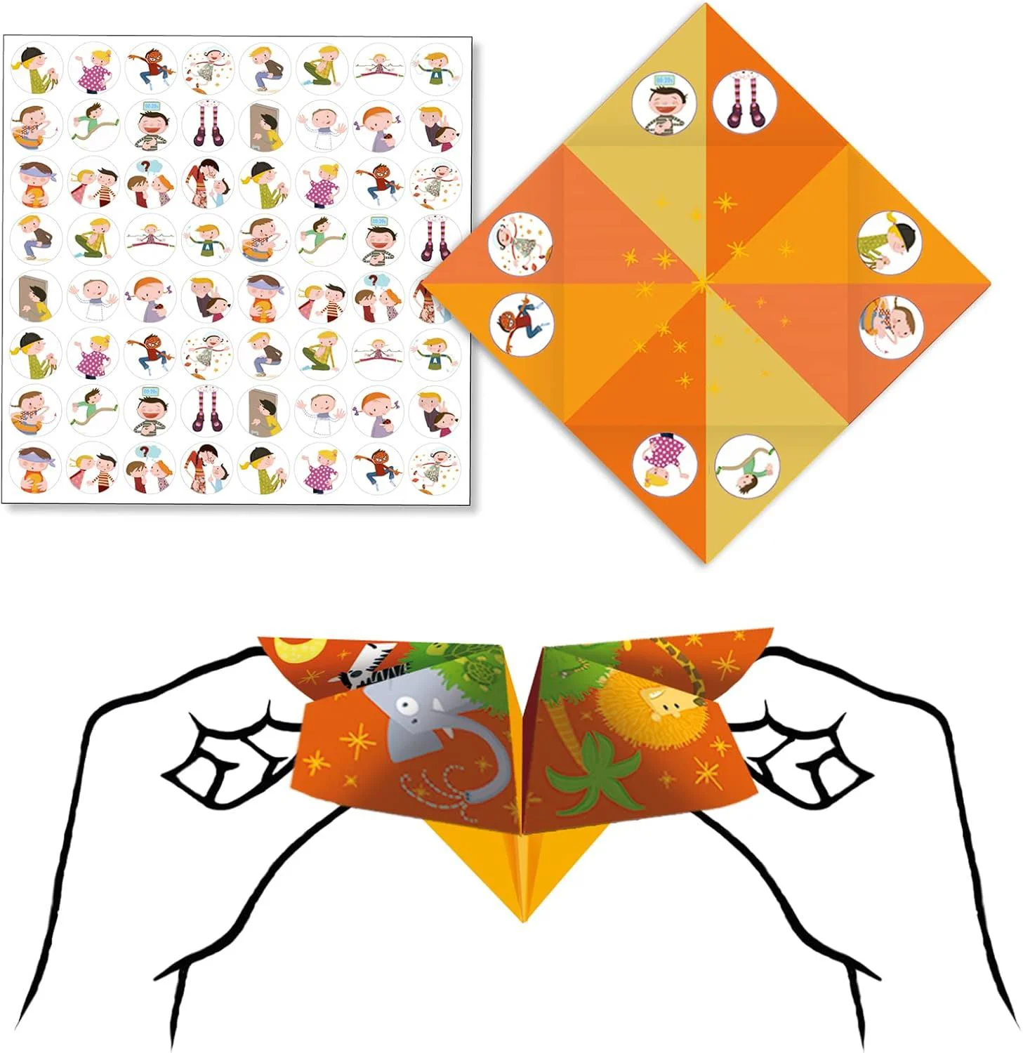 Творческая игра Origami Djeco Животные, которые предсказывают будущее