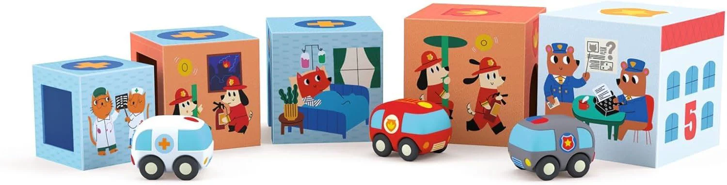 Игровой набор для сборки Djeco TopaniCar