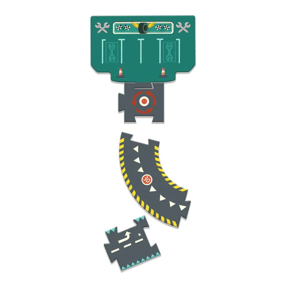 Гигантский пазл Djeco Giant Road Circuit, 24 эл.