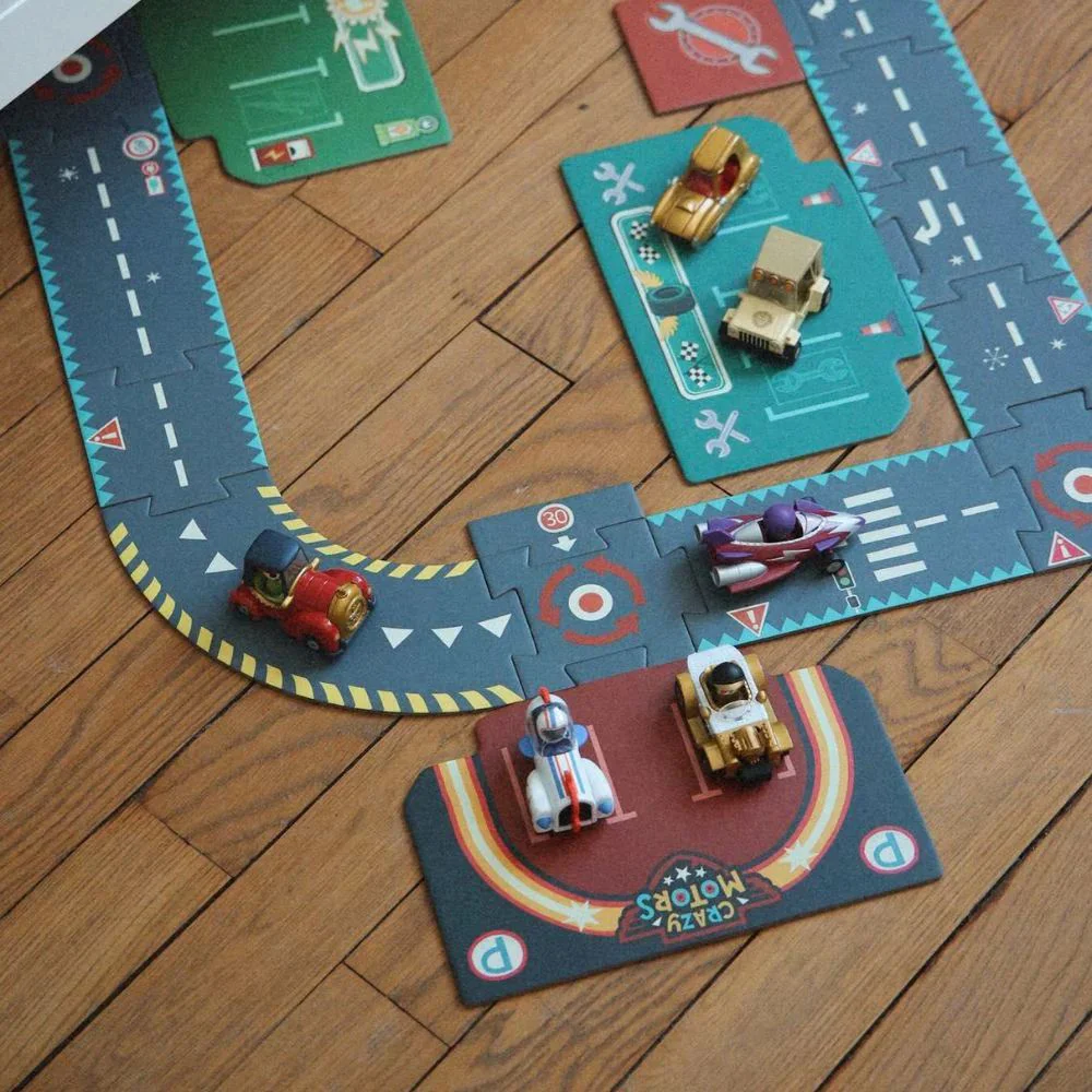 Гигантский пазл Djeco Giant Road Circuit, 24 эл.