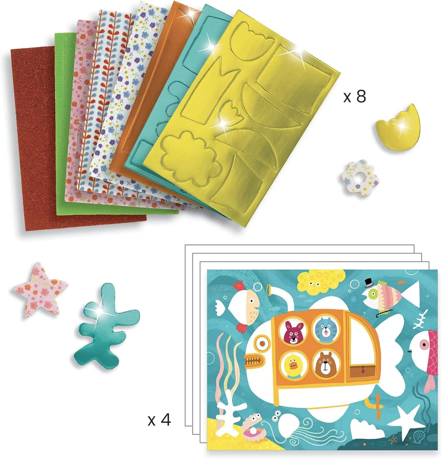 Set de creatie Djeco Foam Fun foto