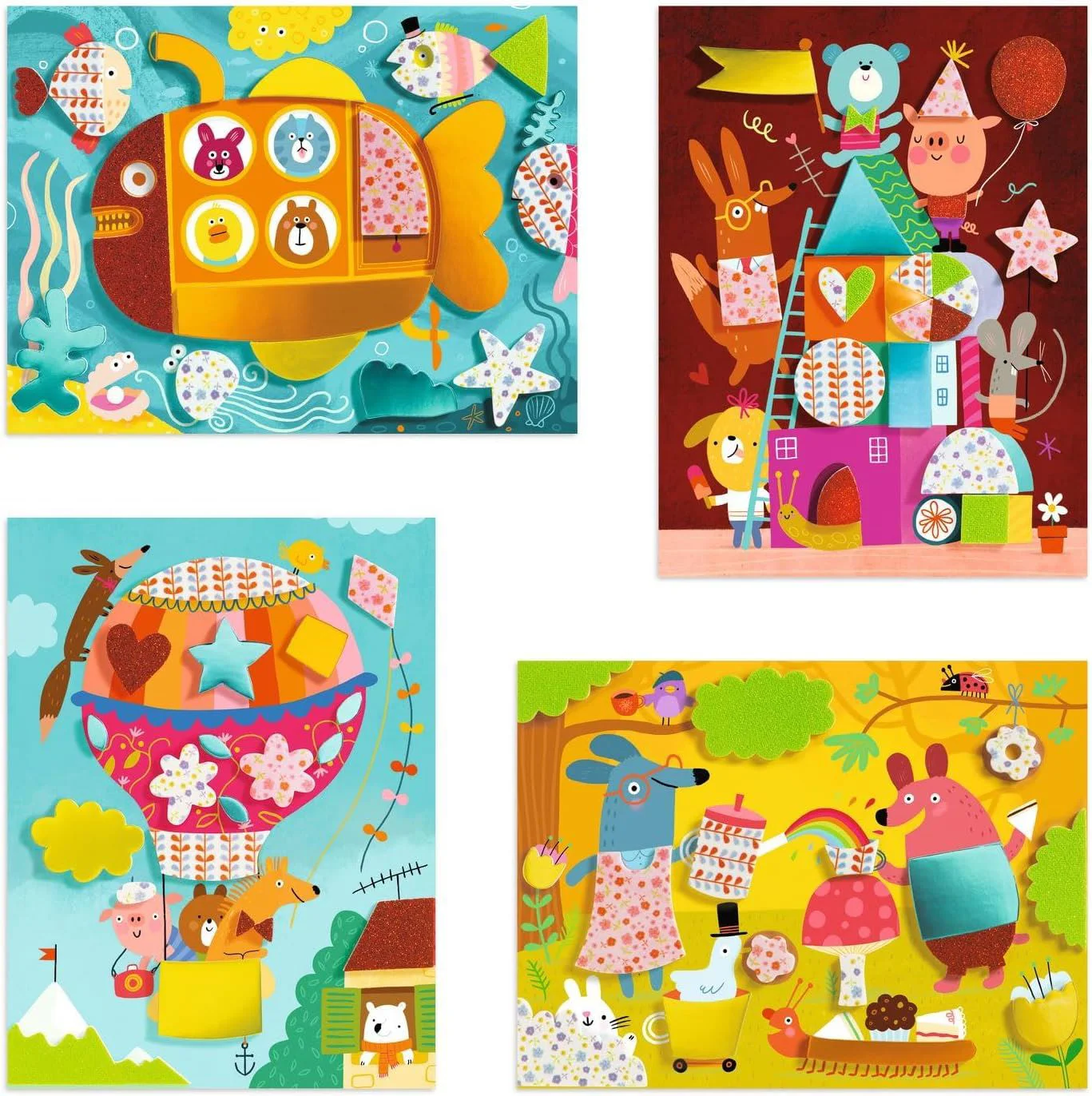 Set de creatie Djeco Foam Fun foto