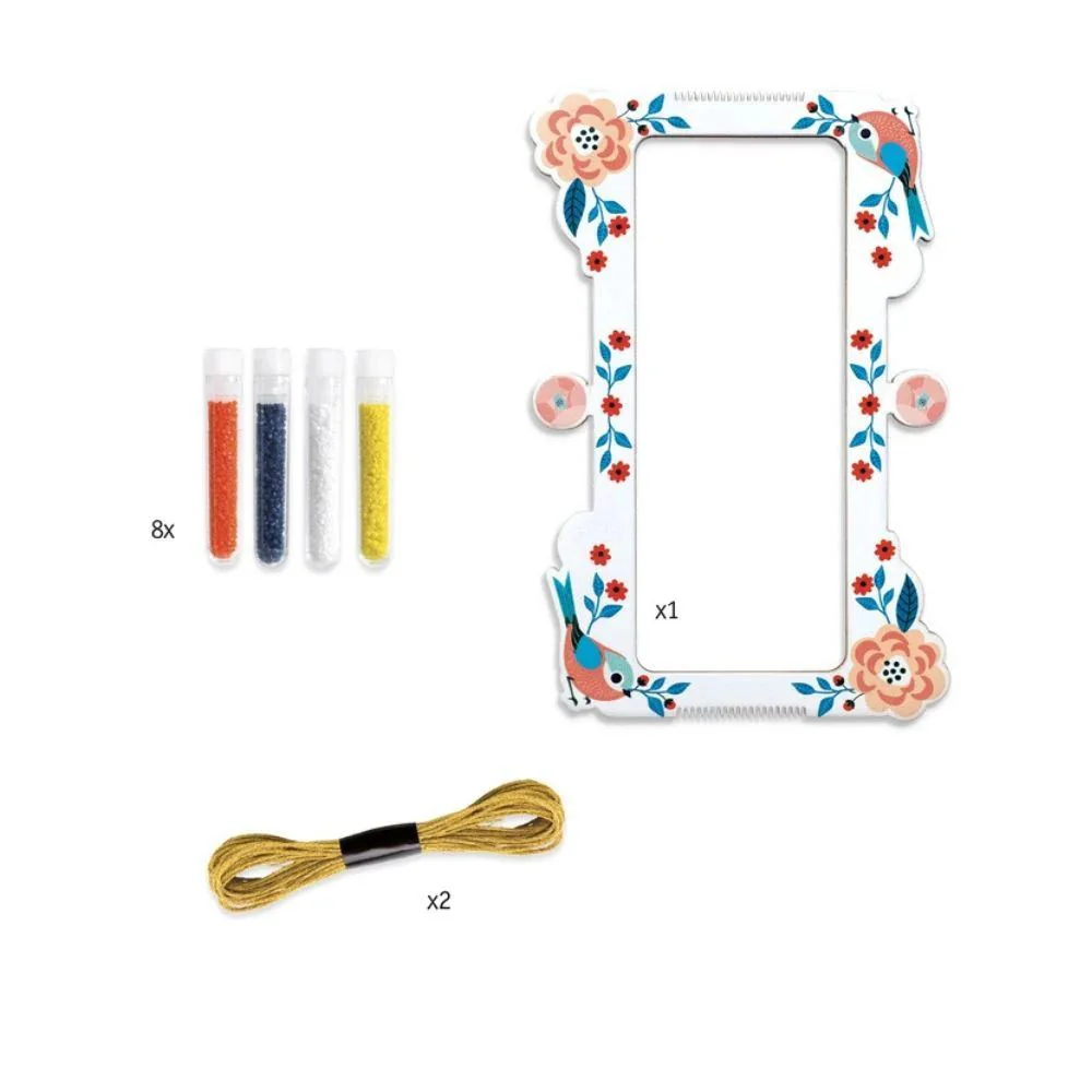 Set de creatie cu margele Djeco Tiny Beads foto