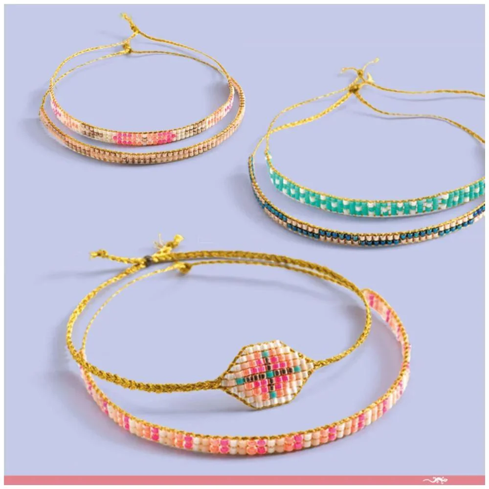 Set de creatie cu margele Djeco Tiny Beads foto